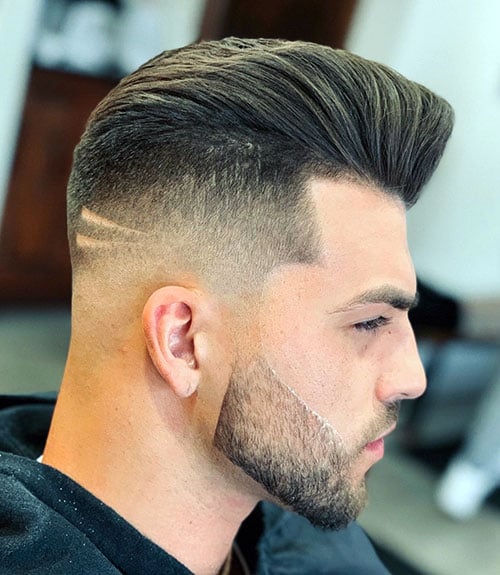 Modern Pompadour Fade