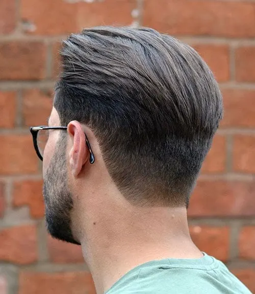 Full Brush Back with Tapered Sides
