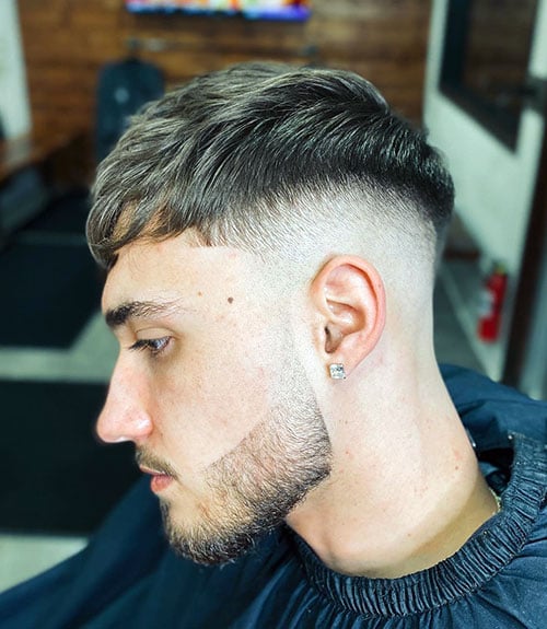 Brushed Forward Crop and Low Fade