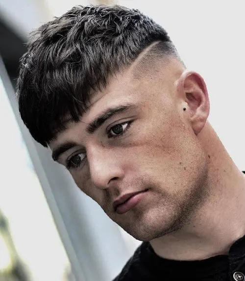 Short Layered with Fringe and Disconnected Fade