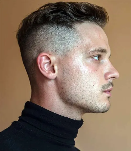 Textured Brush Back with Undercut