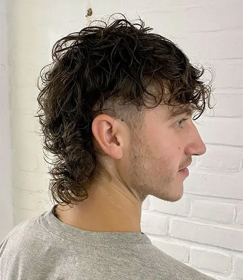 Disheveled Wolf Cut with Faded Sides