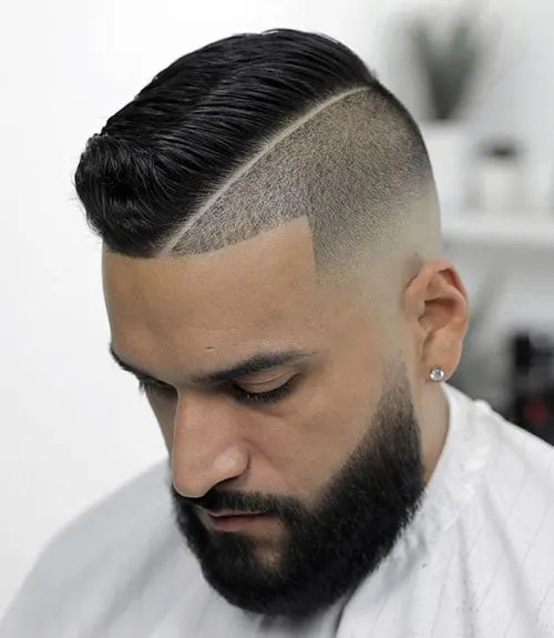 Short Hair with Long Beard