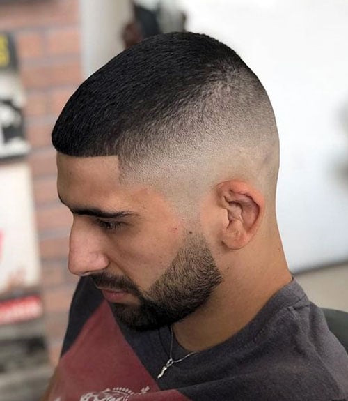High and Tight Fade with Beard