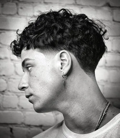 Casually Cool Curls with Temp Fade