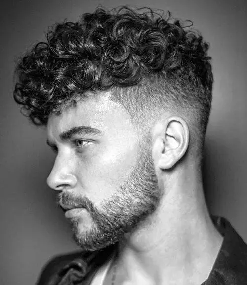 Curly Hair Undercut