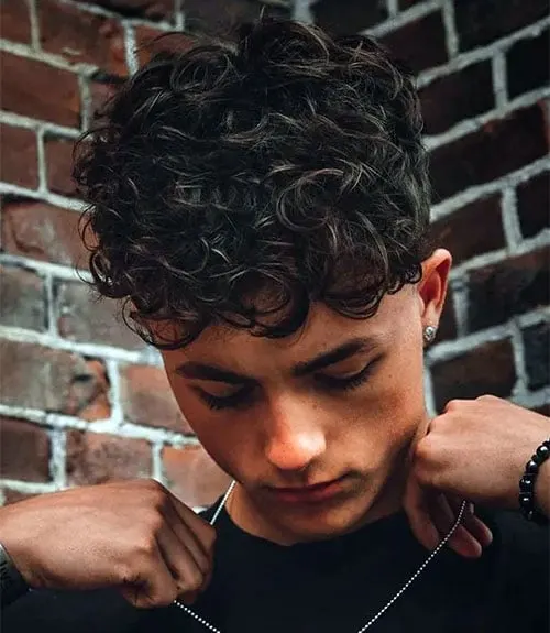 Full Curls with Cropped Sides