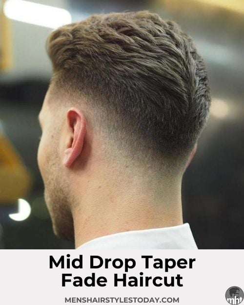Mid Drop Taper Fade
